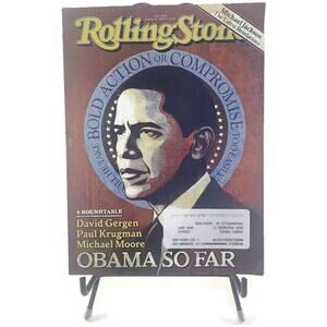 Rolling Stone Magazine August 20 2009 Barrack Obama Presidency